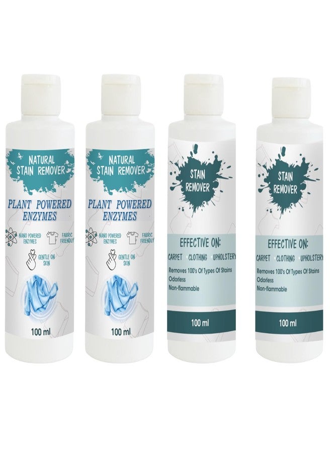 TOOVUS Stain Remover Combo Pack of Shirt (Pack of 2), Sky and Sky Stain Remover | Multi-Surface Cleaning Solution for Clothes, Fabrics, Upholstery (100 g Each) - Image 1